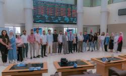 زيارة علمية لكلية إدارة الأعمال في جامعة الجزيرة الخاصة إلى سوق دمشق للأوراق المالية 