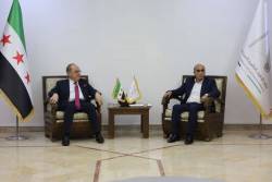 وزير التعليم العالي والبحث العلمي يلتقي رئيس جامعة الجزيرة الخاصة ووفداً من مجلسي الإدارة والأمناء